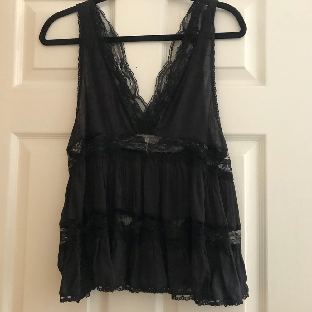 Free People Lace Top